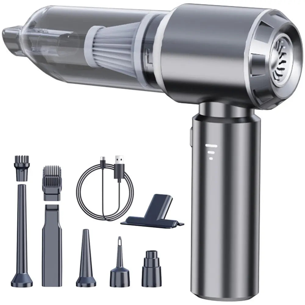 Kabelloser Handsauger mit bürstenlosem Motor – leistungsstark für Staub, Luftblasen & Vakuum