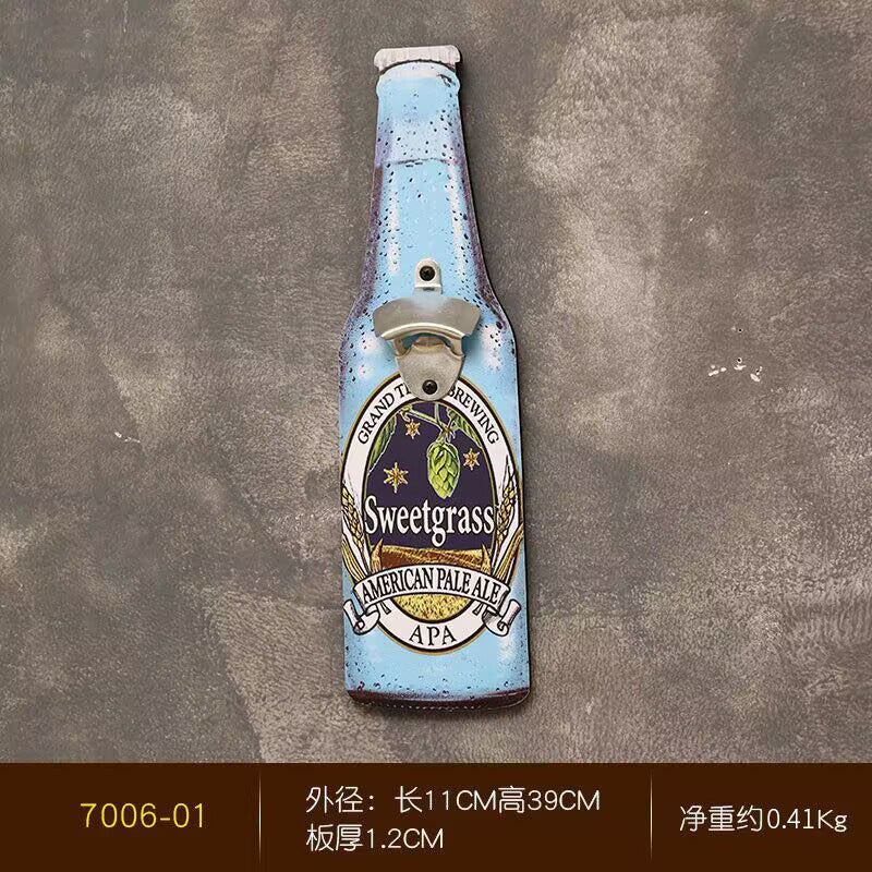 Kreativer Flaschenöffner Wanddeko Bar Küchen Wandmontage Öffner Deko