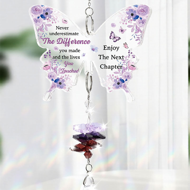 Kristall Schmetterling Anhänger Acryl Auto Deko Hängender Schmuck