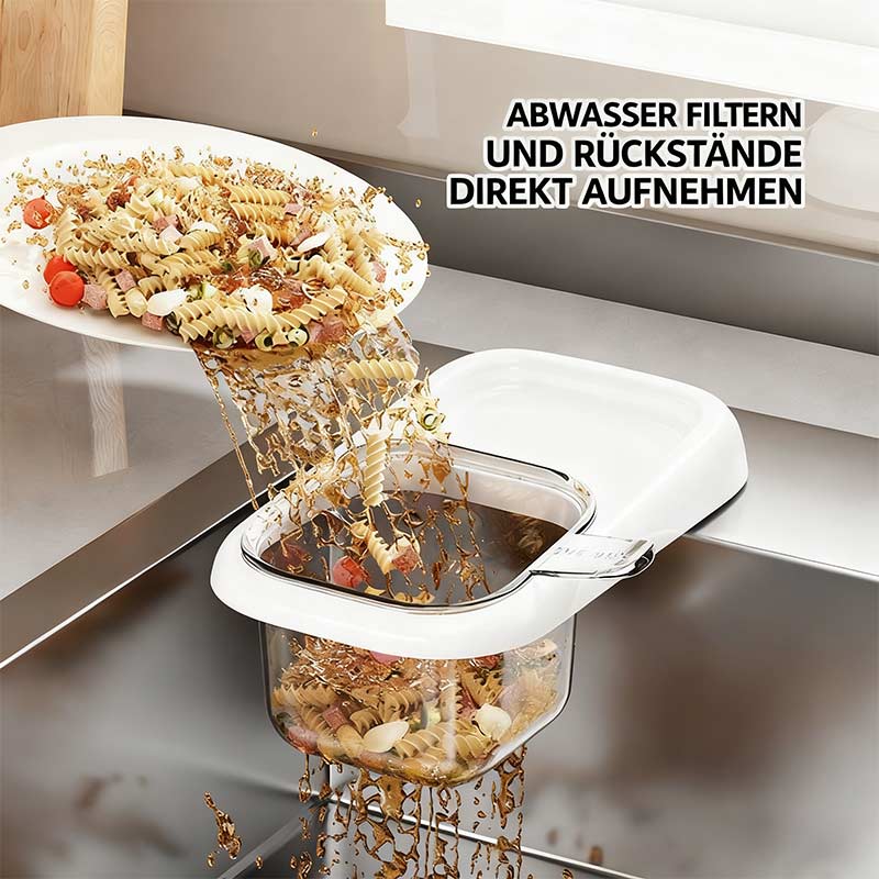 Küchenspüle Abtropfkorb Resteverwertung Sieb Filterkorb Abtropfgestell Multifunktional