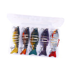 Kunstköder 7-Segment 10cm – Multi-Segment Minnow Hardbait für Angler