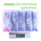 Kunstköder 7-Segment 10cm – Multi-Segment Minnow Hardbait für Angler