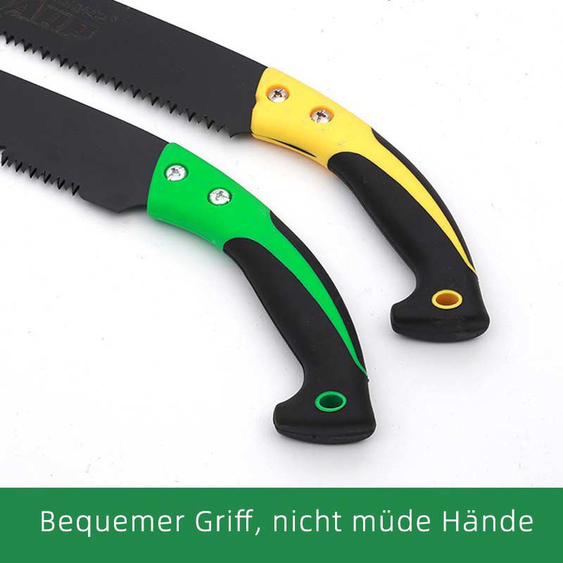 Lange Handsäge Baumfällsäge Profi Holzsäge für Garten Wald Outdoor Arbeiten