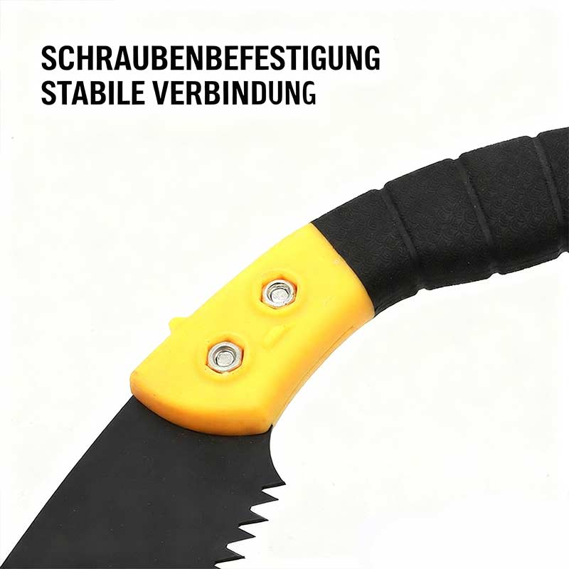 Lange Handsäge Baumfällsäge Profi Holzsäge für Garten Wald Outdoor Arbeiten