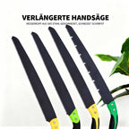 Lange Handsäge Baumfällsäge Profi Holzsäge für Garten Wald Outdoor Arbeiten