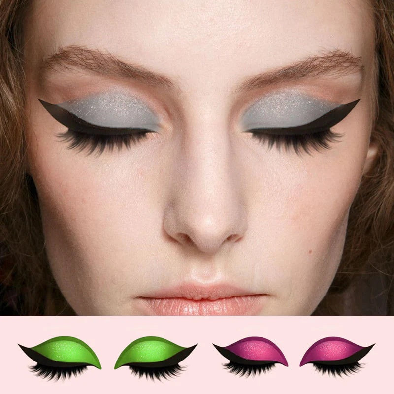 Lazy Eyeshadow Sticker – 1-Sekunde Augen-Make-up – Wasserdicht & Langanhaltend – Magic Lidschatten-Tattoo für Anfänger – Verschiedene Farben