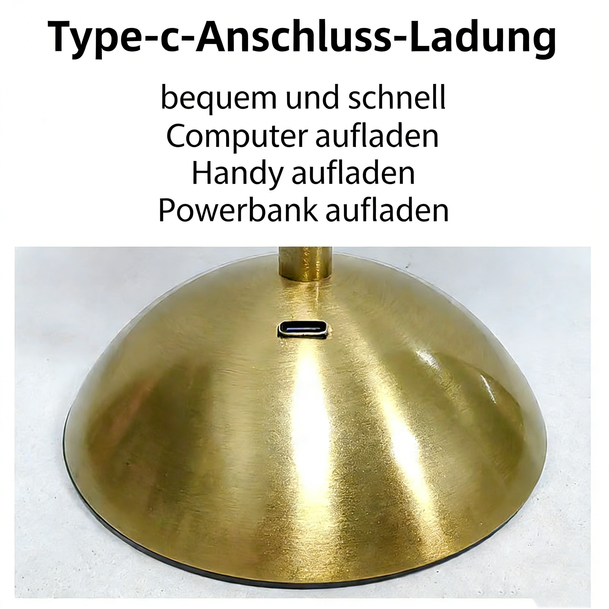 LED Pilz Tischlampe mit Akku – Dimmbare Nachttischlampe für Schlafzimmer & Wohnzimmer – Kabellose Stimmungsleuchte für Restaurant & Deko – USB aufladbar