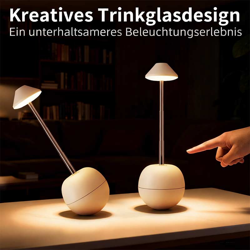 LED Wackeldackel Nachtlicht wiederaufladbare Schlafzimmer Tischlampe