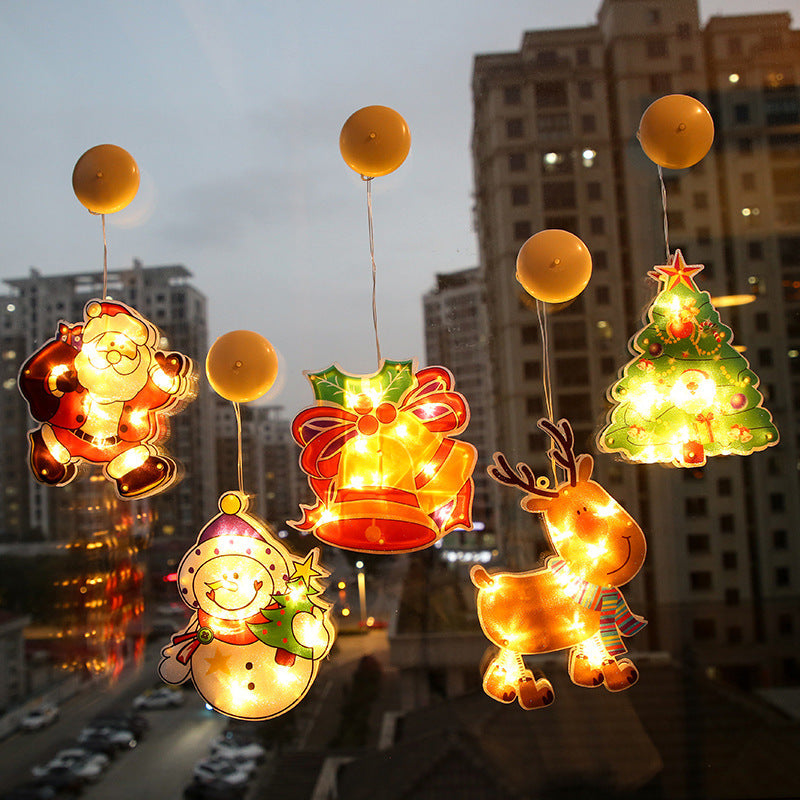 LED Weihnachtsbeleuchtung Lichterkette – Santa & Schneemann Deko für A – Gartup