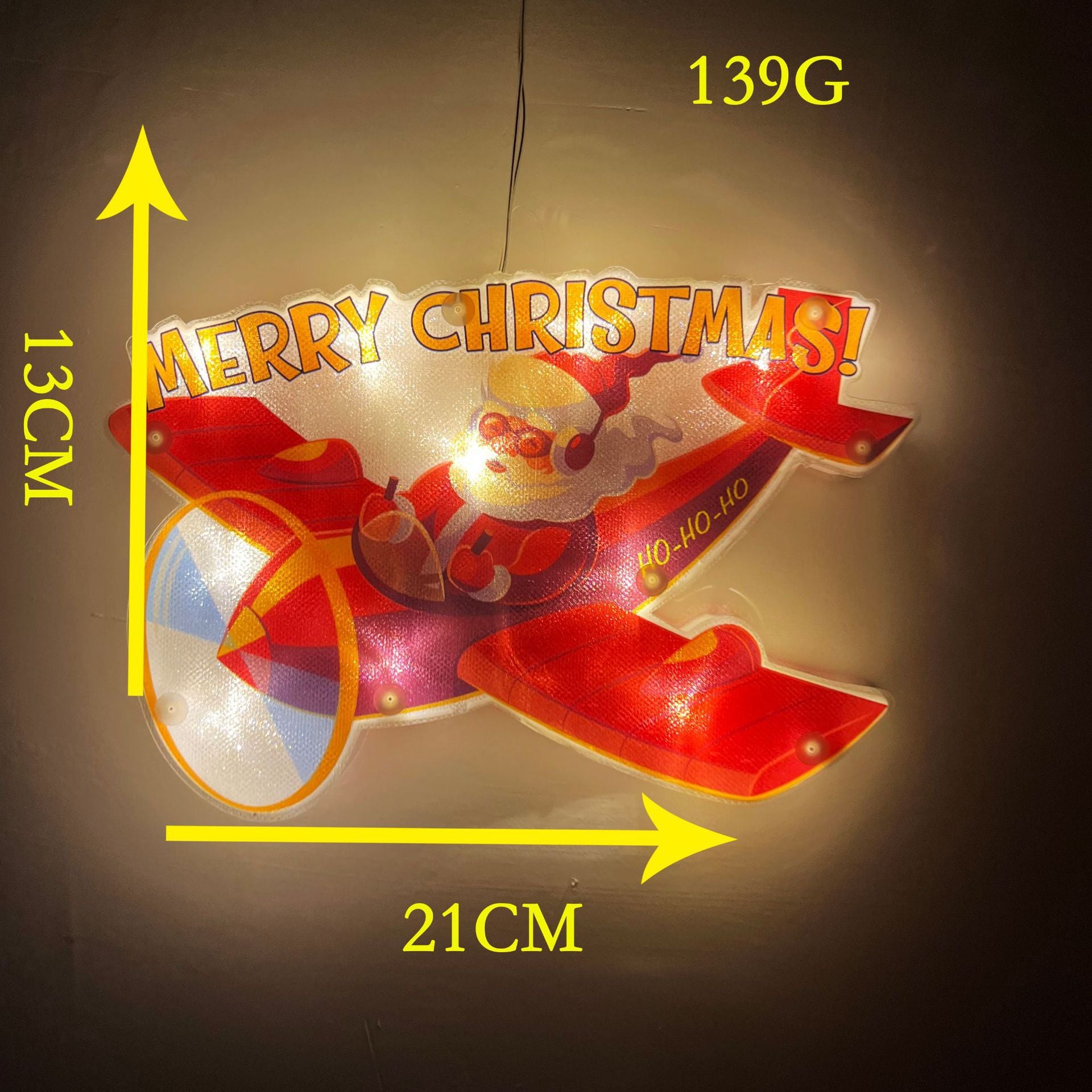 LED Weihnachtsbeleuchtung Lichterkette – Santa & Schneemann Deko für Außen, Garten, Balkon & Festliche Stimmung