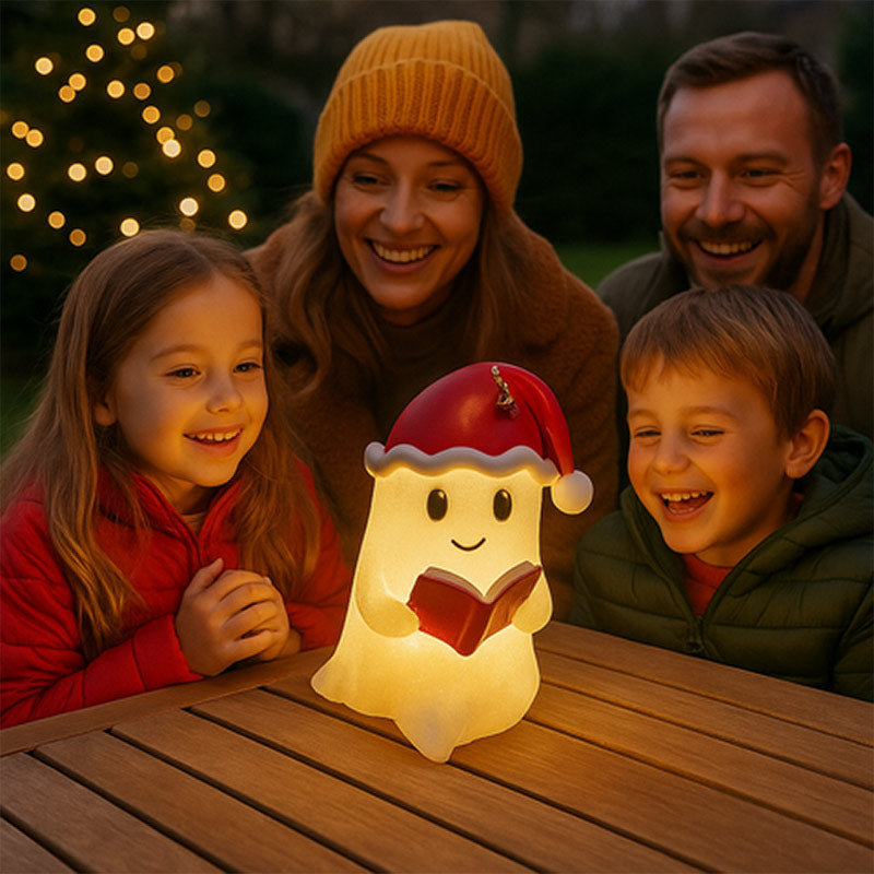 LED Weihnachtsgeist Nachtlampe – Dekoratives Stimmungslicht für Weihnachten
