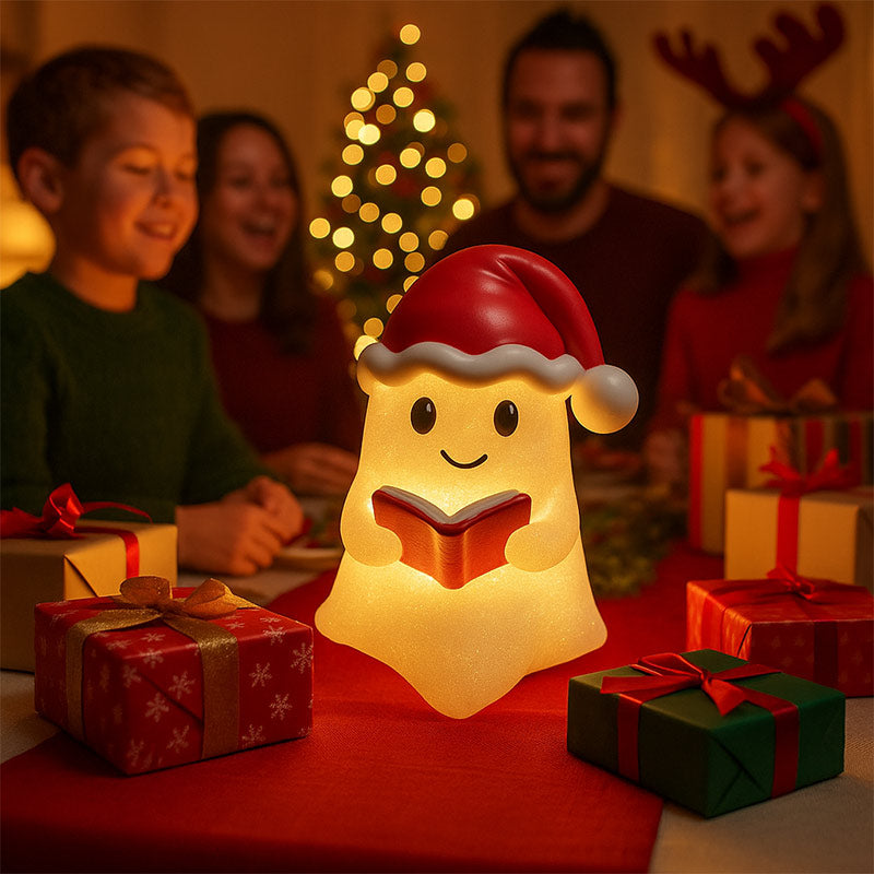 LED Weihnachtsgeist Nachtlampe – Dekoratives Stimmungslicht für Weihnachten