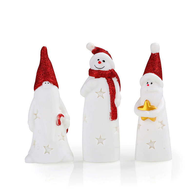 LED Weihnachtsmann Nachtlicht Kreative Weihnachtsdeko Stimmungslampe Hängelampe Innen Außen