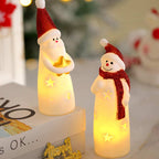 LED Weihnachtsmann Nachtlicht Kreative Weihnachtsdeko Stimmungslampe Hängelampe Innen Außen