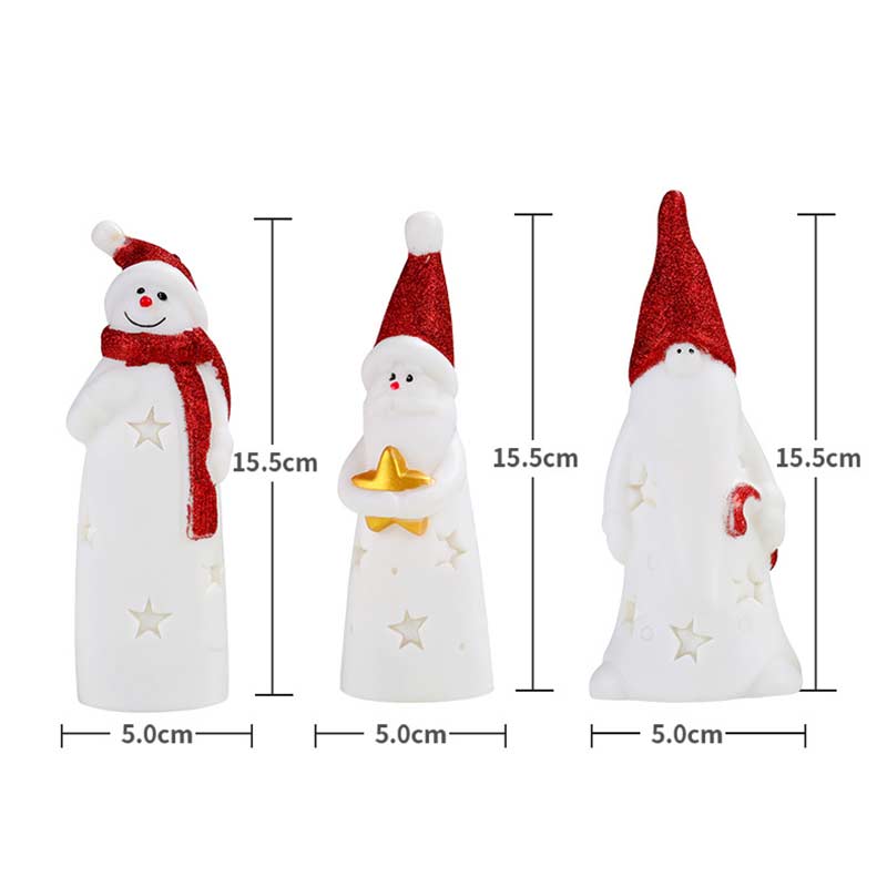 LED Weihnachtsmann Nachtlicht Kreative Weihnachtsdeko Stimmungslampe Hängelampe Innen Außen