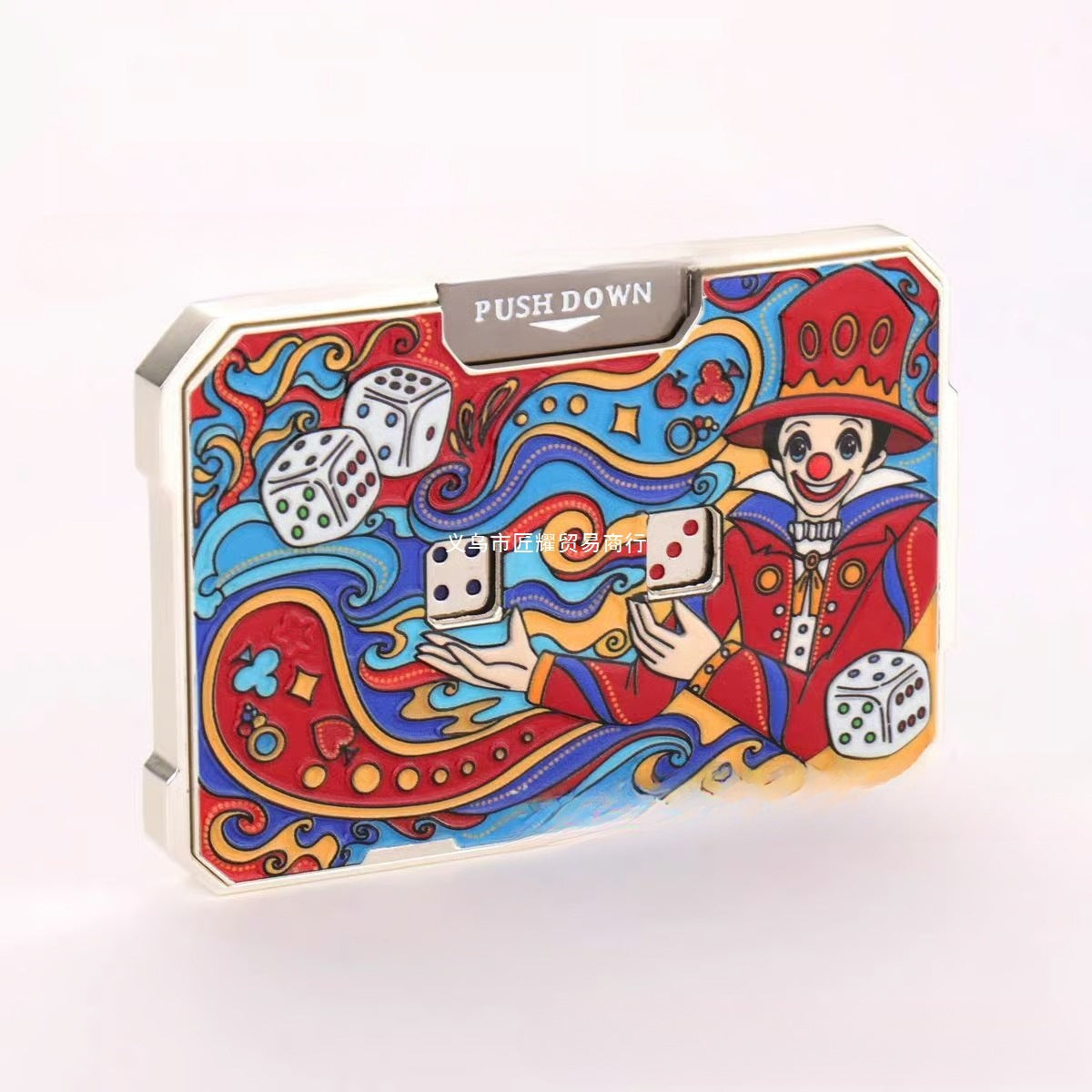 Lucky Flip Dice – Das kompakte Taschenspiel für unterwegs – Hochwertiger Metall-Würfel für Partys & Reisen – Lustiges Entscheidungsspiel & EDC Gadget – Geschenkidee