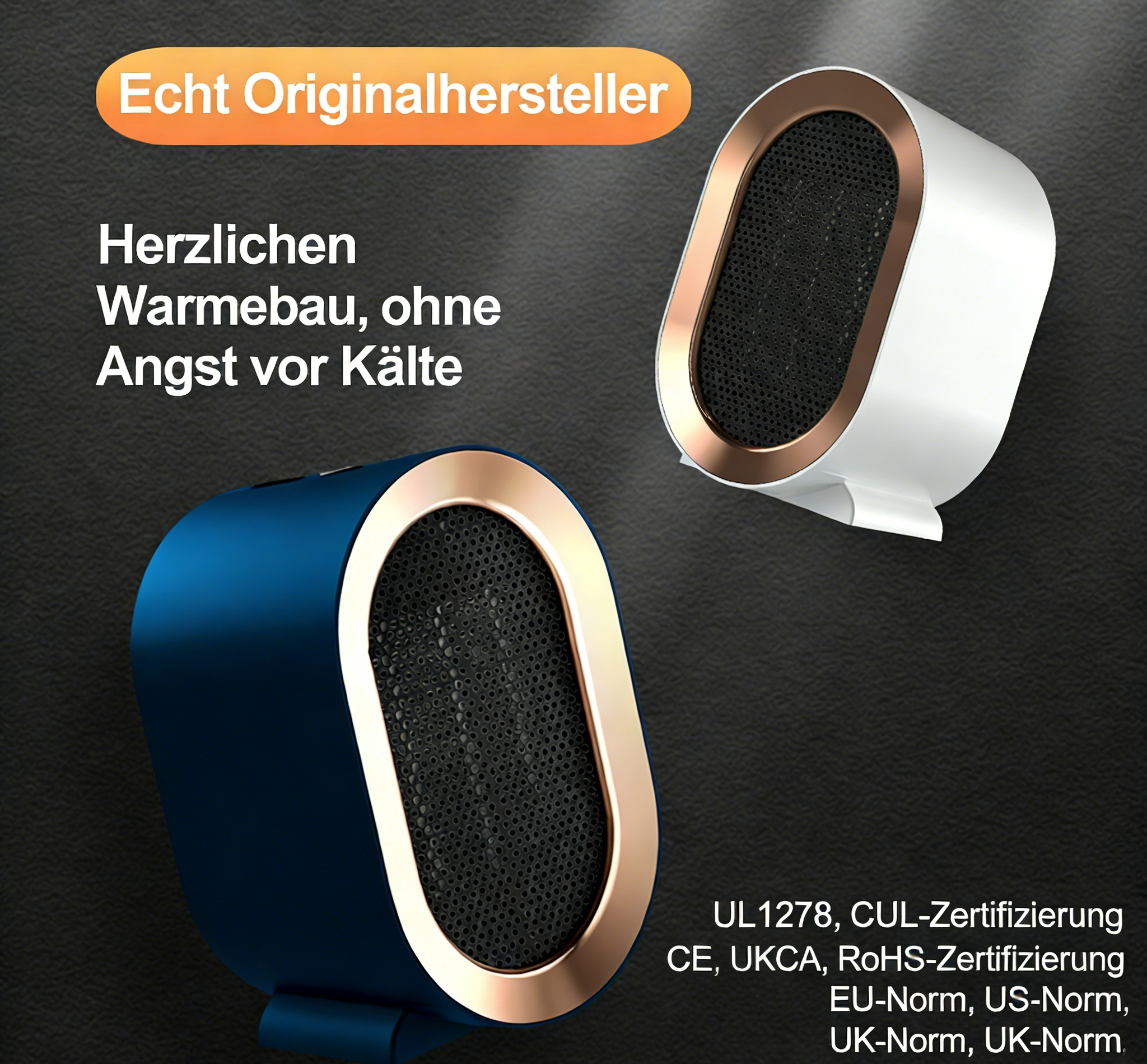 Schnellheizender Heizlüfter – Elektrischer Raumheizer für Zuhause