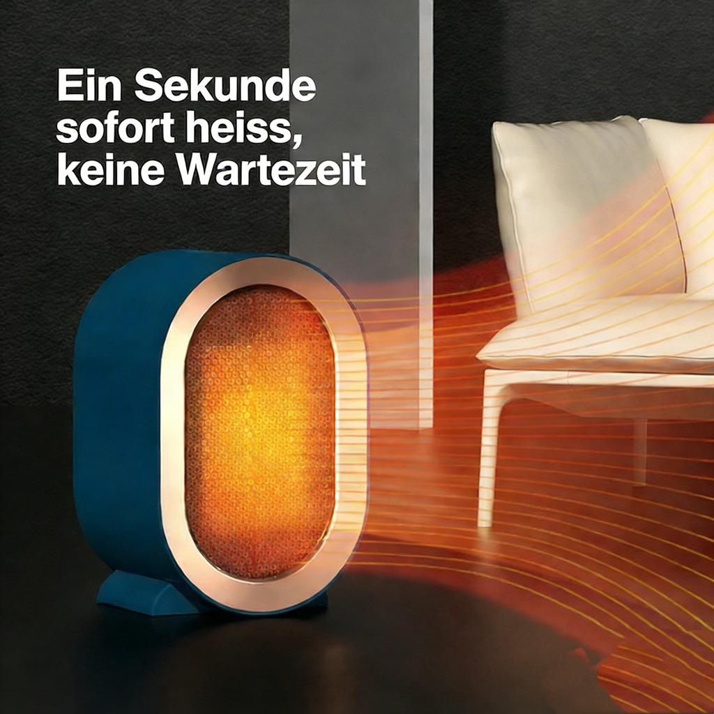 Schnellheizender Heizlüfter – Elektrischer Raumheizer für Zuhause