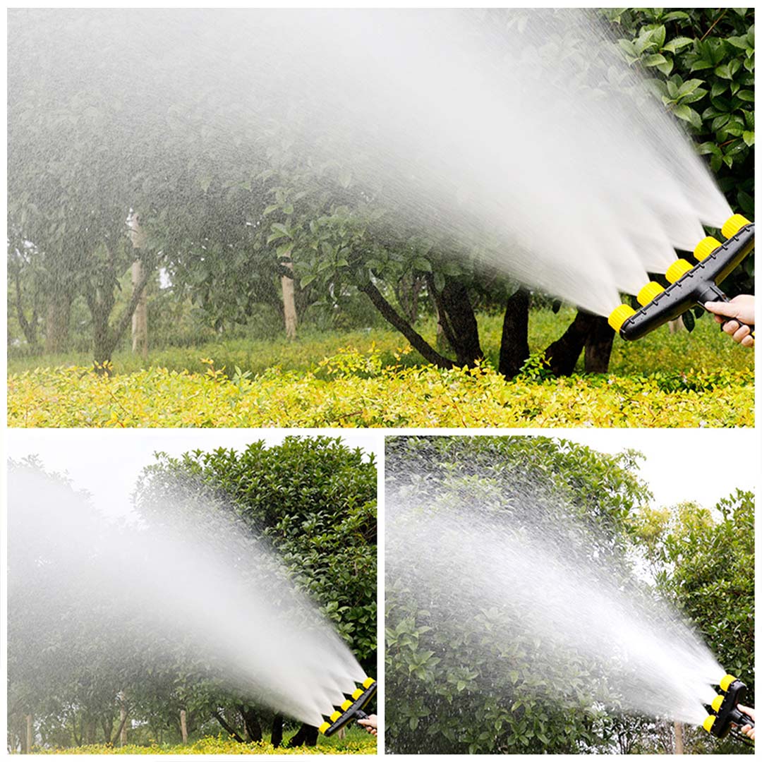 Mehrloch-Sprühkopf für Ihre Gartenbewässerung