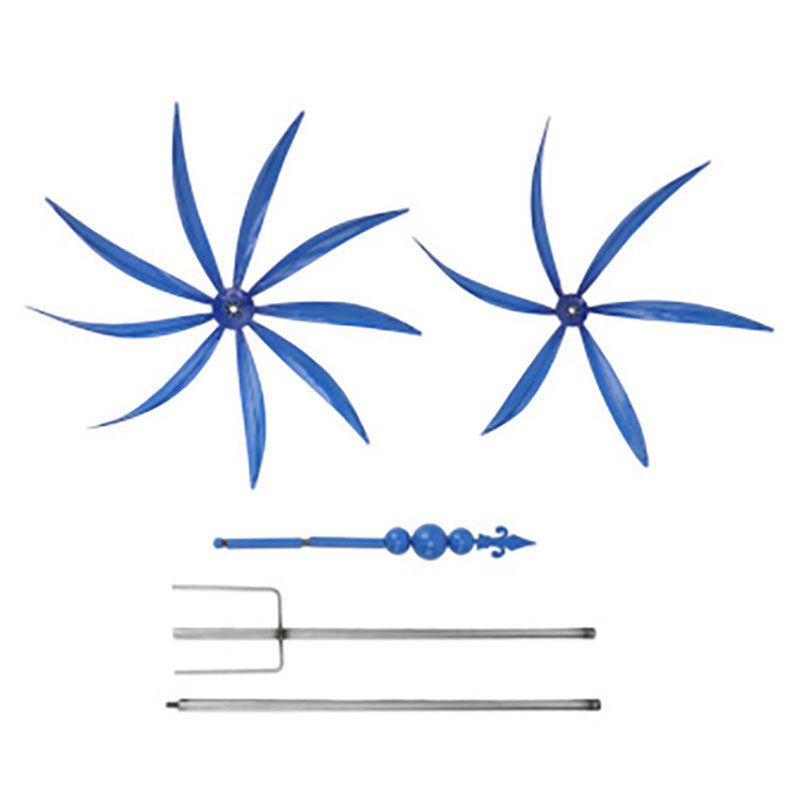 Metall Windspiel 3D Spinner Garten Windrad Outdoor Deko Gartenstecker