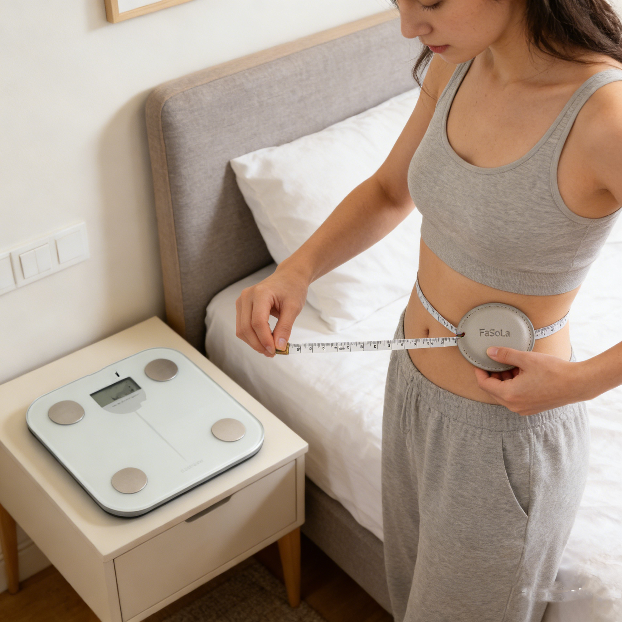 Mini Maßband mit Automatik – Tragbares Schneidermaßband 1,5 m aus PU-Leder, Ein-Knopf-Rückzug, ideal zum Messen von Kleidung & Körpermaßen