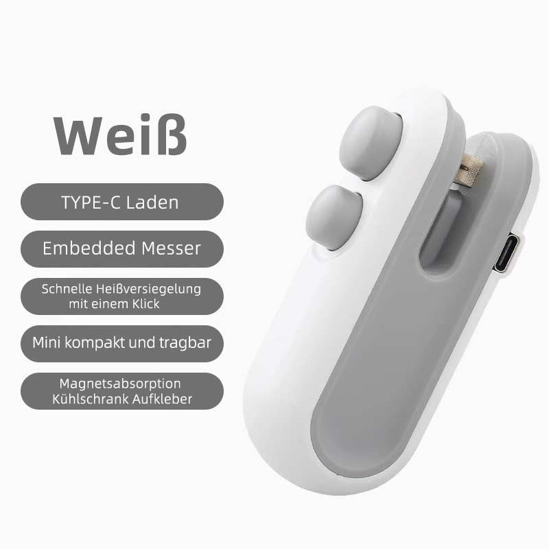 Mini Versiegelungsmaschine  tragbares Haushaltsgerät für Snacks