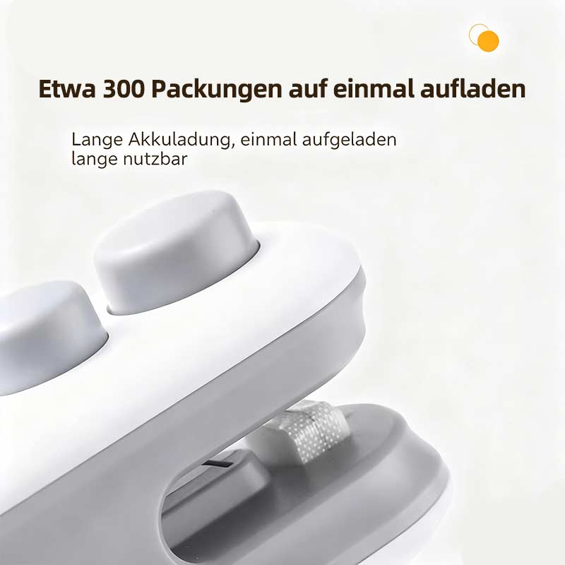 Mini Versiegelungsmaschine Handgerät Tragbar Haushalts Snacks Plastiktüten Wärmeversiegeler