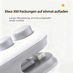 Mini Versiegelungsmaschine Handgerät Tragbar Haushalts Snacks Plastiktüten Wärmeversiegeler