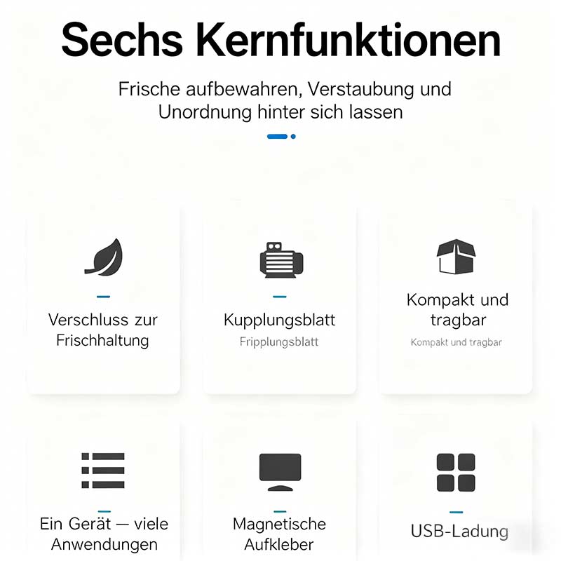 Mini Versiegelungsmaschine Handgerät Tragbar Haushalts Snacks Plastiktüten Wärmeversiegeler