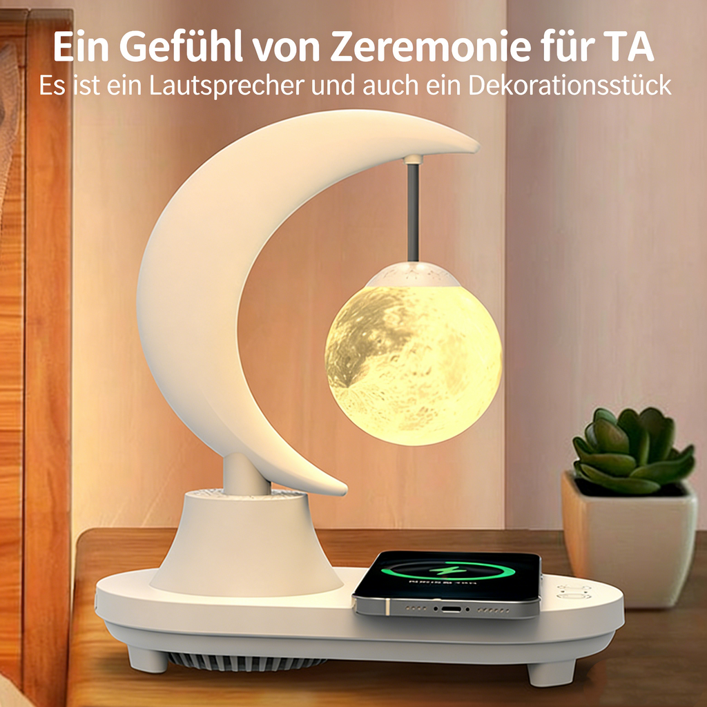 Minimalistisches Nachtlicht für Schlafzimmer – Design Ambientelicht mit Touch-Steuerung – Wiederaufladbare Schlummerleuchte für den Nachttisch – Edle Geschenkidee
