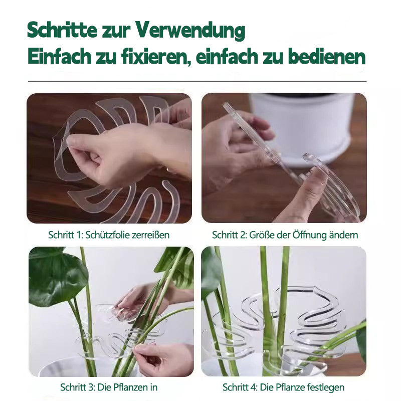 Monstera Pflanzenstütze – Blumenstab & Pflanzengestell zur Stabilisierung von Zweigen und Pflanzen