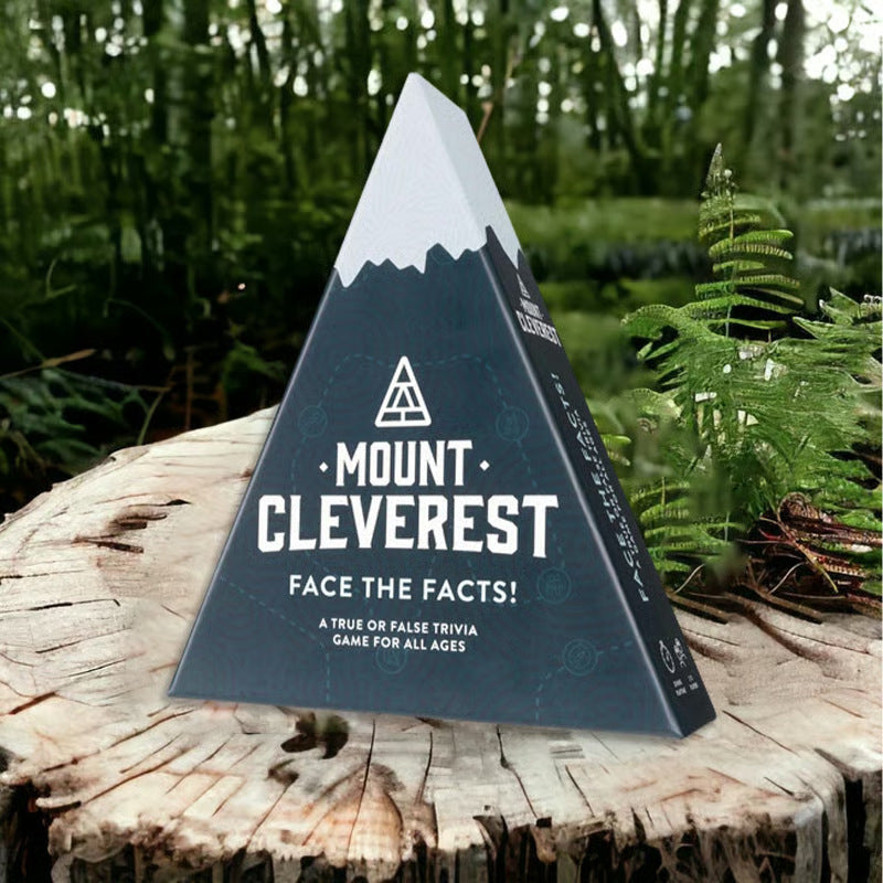 Mount Cleverest Kartenspiel – Das lustige Familienspiel für Jung & Alt – Perfektes Party-Spiel für gesellige Abende – Einfache Regeln & Großer Spielspaß – Geschenkidee