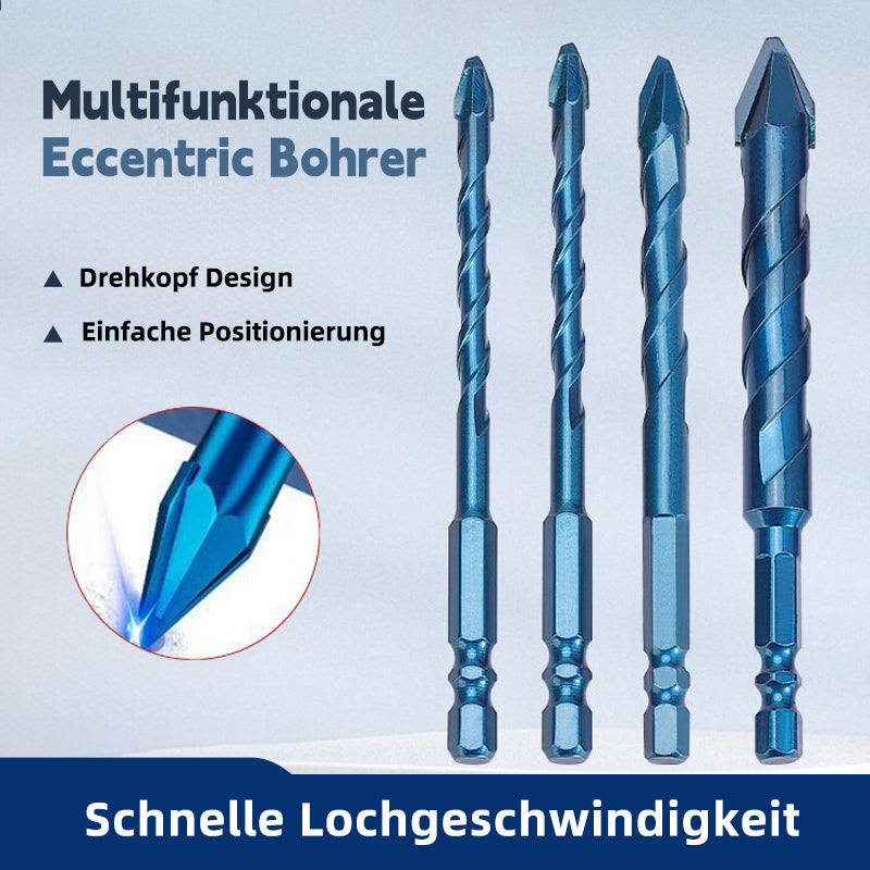 Exzenter-Bohrer Hochfester Titanbohrer Set mit Schrägkopf für präzises Bohren
