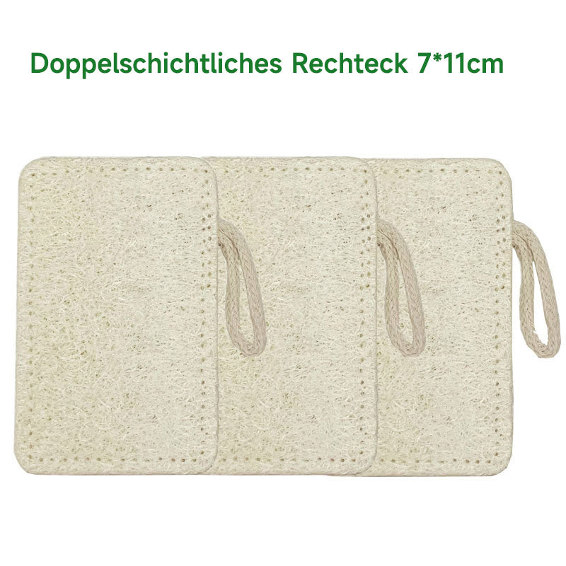 Natürlicher Luffa Schwamm aus Holzzellstoff – Verdickter Spülschwamm