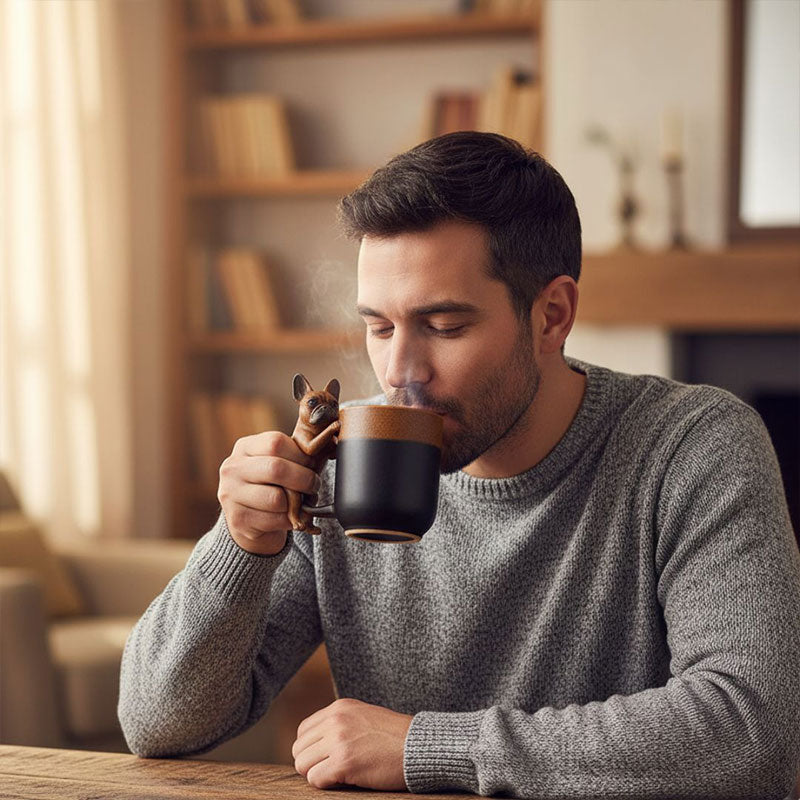 Niedlicher Dackel-Mokbecher – Deine warme Begleitung bei jedem Schluck