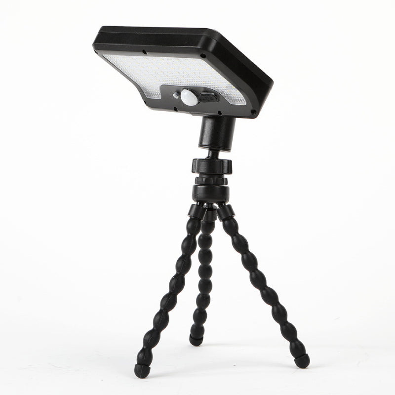 Oktopus Solar LED Gartenlampe – Kreative Außenbeleuchtung mit Wandhalter & Clip