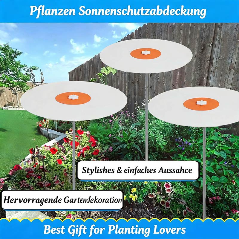 Pflanzenschutz Sonnenschutzabdeckung Garten Pflanzendach Abdecknetz Regenschutz für Blumentöpfe