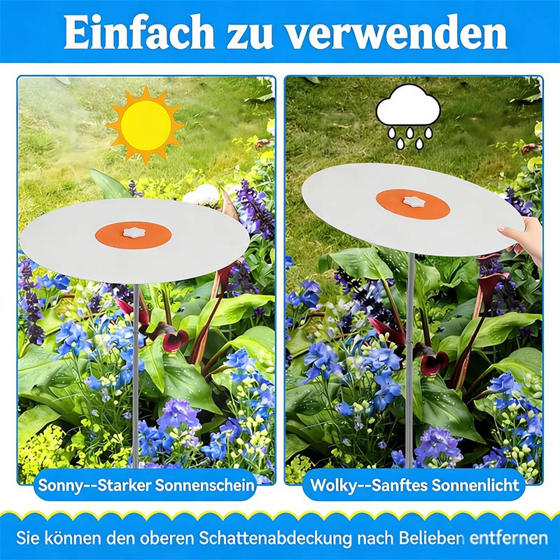 Pflanzenschutz Sonnenschutzabdeckung Garten Pflanzendach Abdecknetz Regenschutz für Blumentöpfe