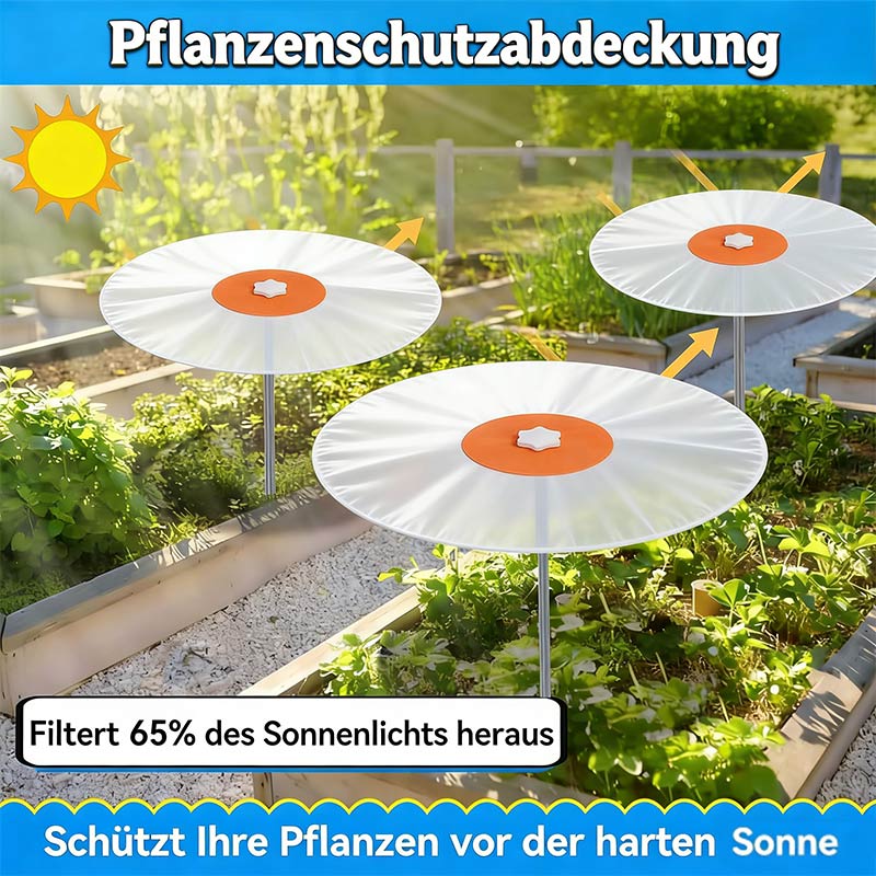 Pflanzenschutz Sonnenschutzabdeckung Garten Pflanzendach Abdecknetz Regenschutz für Blumentöpfe