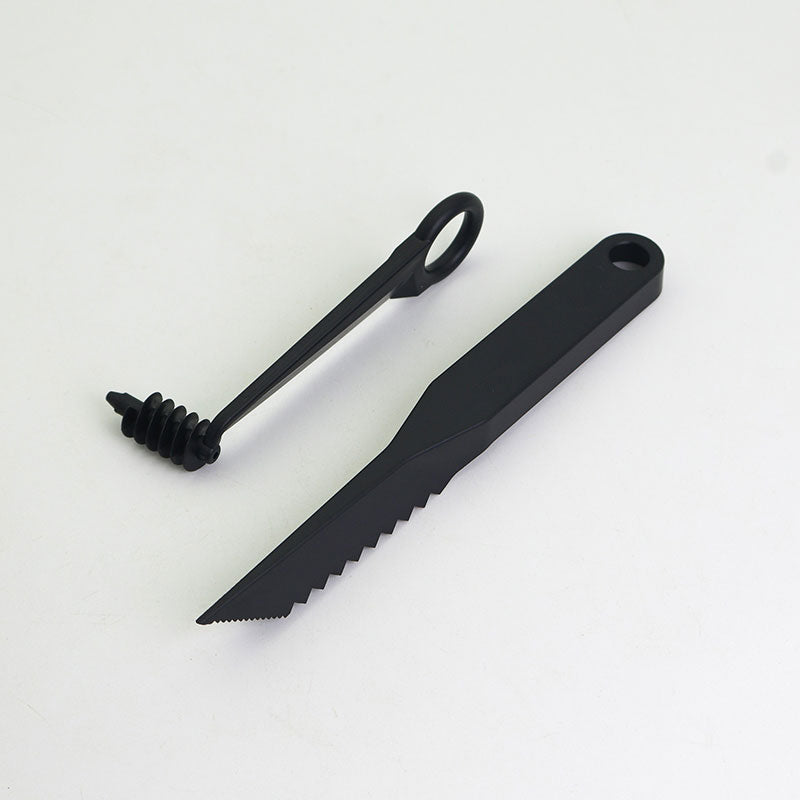 Piranha V Form Messer Dekorations Obst Gemüse Schneider Zacken Schneide Küchen Slicer Werkzeug