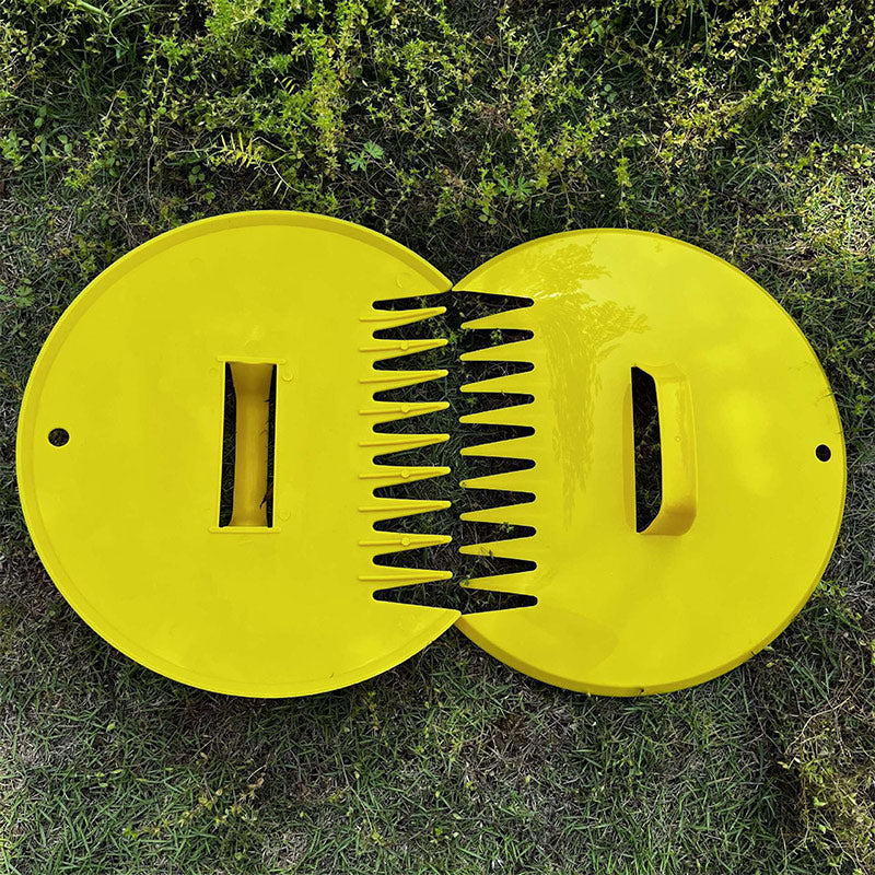 Plastik-Laubharke für Garten – Outdoor Gartenwerkzeug zum Sammeln von Blättern