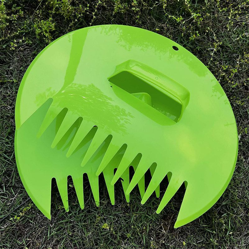 Plastik-Laubharke für Garten – Outdoor Gartenwerkzeug zum Sammeln von Blättern