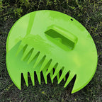 Plastik-Laubharke für Garten – Outdoor Gartenwerkzeug zum Sammeln von Blättern