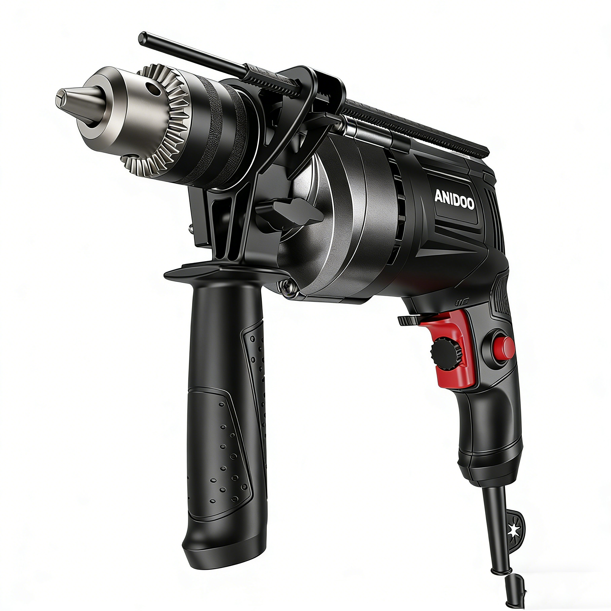 Profi Bohrhammer & Schlagbohrmaschine 2-in-1 – Kraftvoller Elektro-Bohrer für Beton & Mauerwerk – Multifunktionales Elektrowerkzeug für den Heimgebrauch