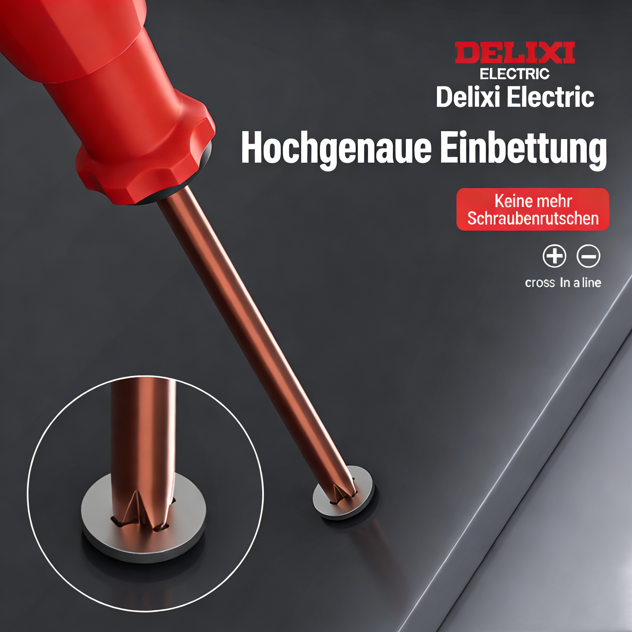 Profi Elektriker Schraubendreher Set – VDE Isoliert & Magnetisch – Multifunktions-Schlitz & Kreuzschlitz Schraubendreher – Ergonomischer Griff für sicheres Arbeiten