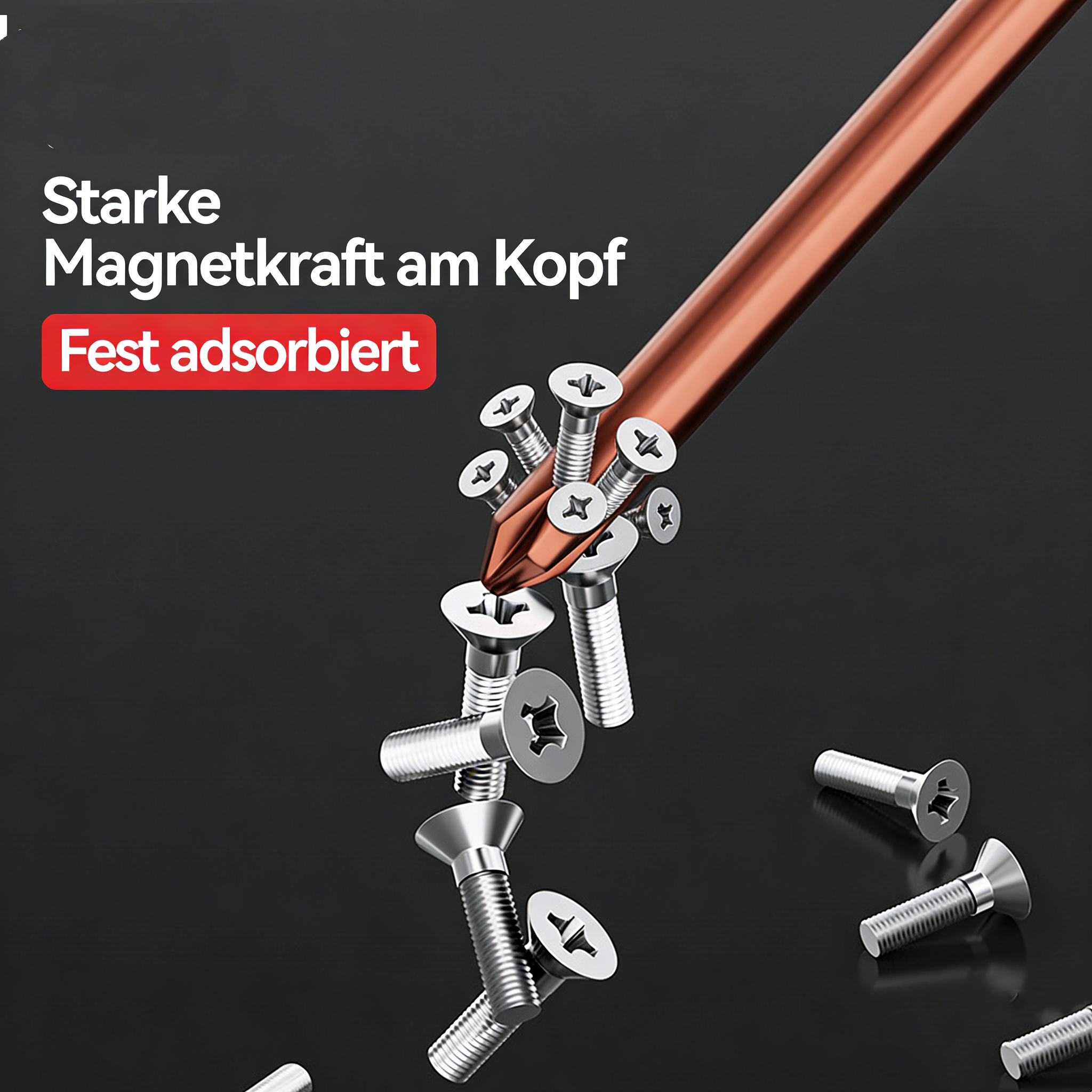 Profi Elektriker Schraubendreher Set – VDE Isoliert & Magnetisch – Multifunktions-Schlitz & Kreuzschlitz Schraubendreher – Ergonomischer Griff für sicheres Arbeiten
