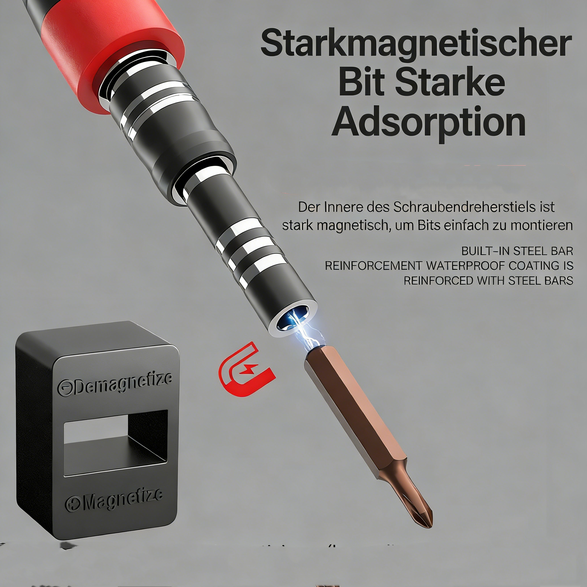 Profi Feinmechanik Schraubendreher Set – 115-in-1 Präzisions Werkzeug mit Magnet-Bits – Reparatur-Kit für Handy & Laptop