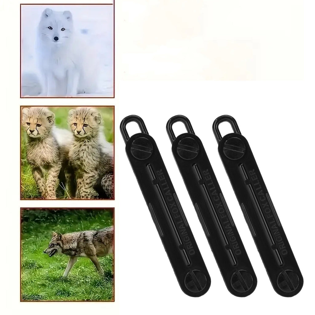 Realistische Fuchspfeife & Vogelrufer – Lockpfeife für die Jagd & Tierbeobachtung – Robuster Kunststoff – Outdoor Profi