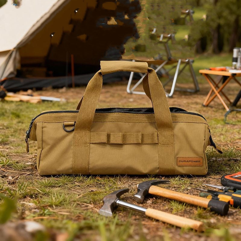 Robuste Zelthering Tasche – Camping Werkzeugtasche für Erdnägel & Hammer – Reißfestes Oxford Gewebe – Outdoor Organizer