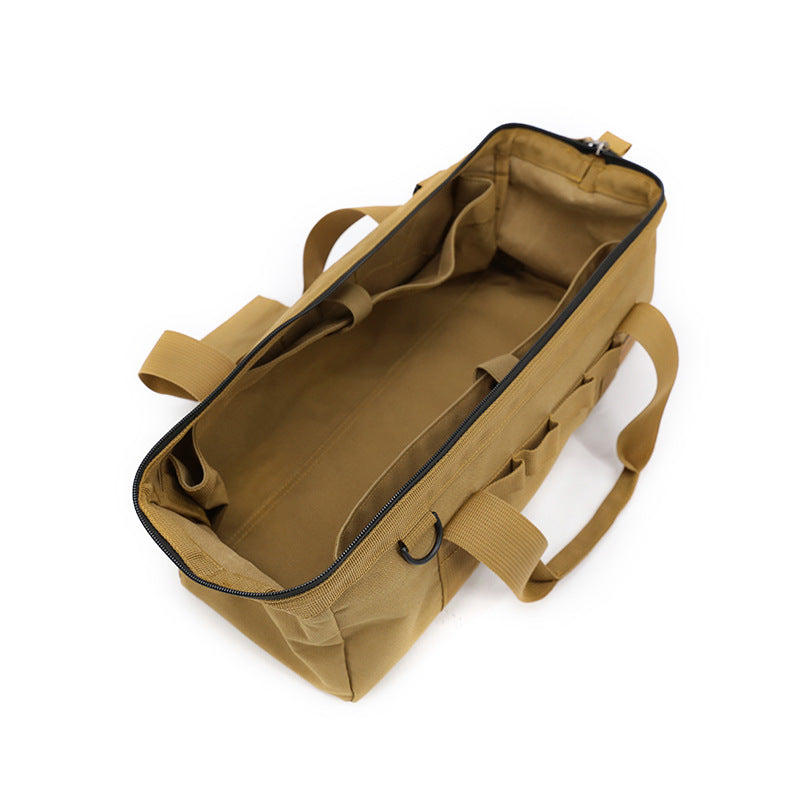 Robuste Zelthering Tasche – Camping Werkzeugtasche für Erdnägel & Hammer – Reißfestes Oxford Gewebe – Outdoor Organizer